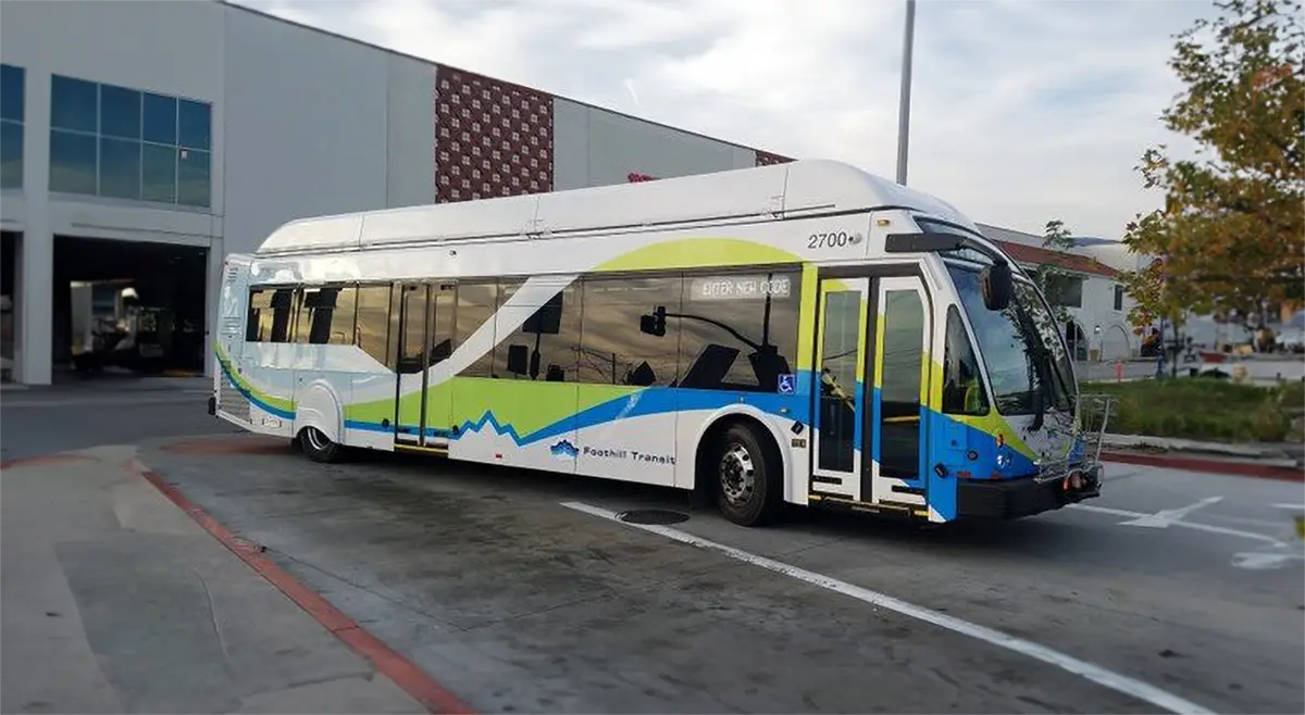 Foothill Transit Fuel Cell Electric Bus 