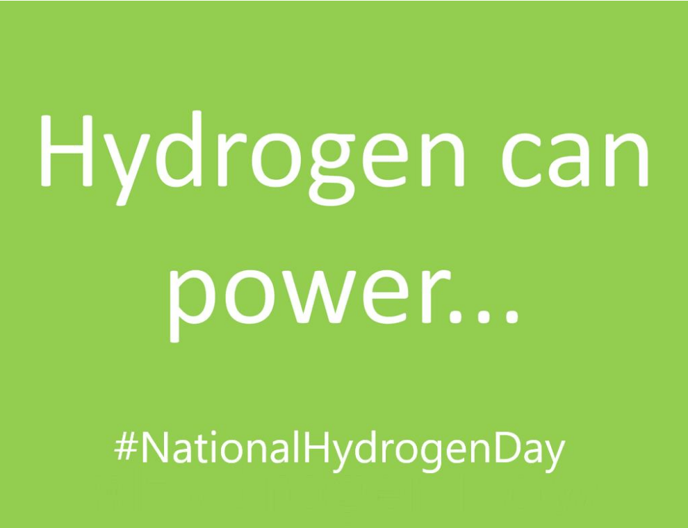 Hydrogen can power...