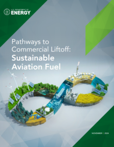 Role of Hydrogen in DOE’s Sustainable Aviation Fuel Liftoff Report